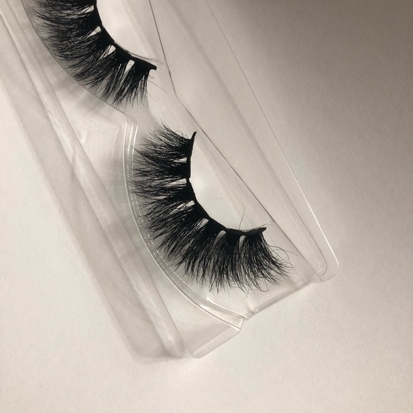 3D MINK FALSE EYELASHES LASHES REAL HAIR 25 WEARS - Picture 2 of 6